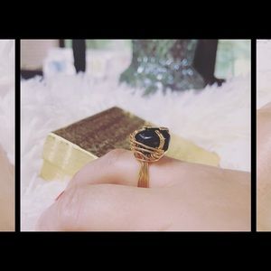 Handcrafted Gemstone Ring Size 6